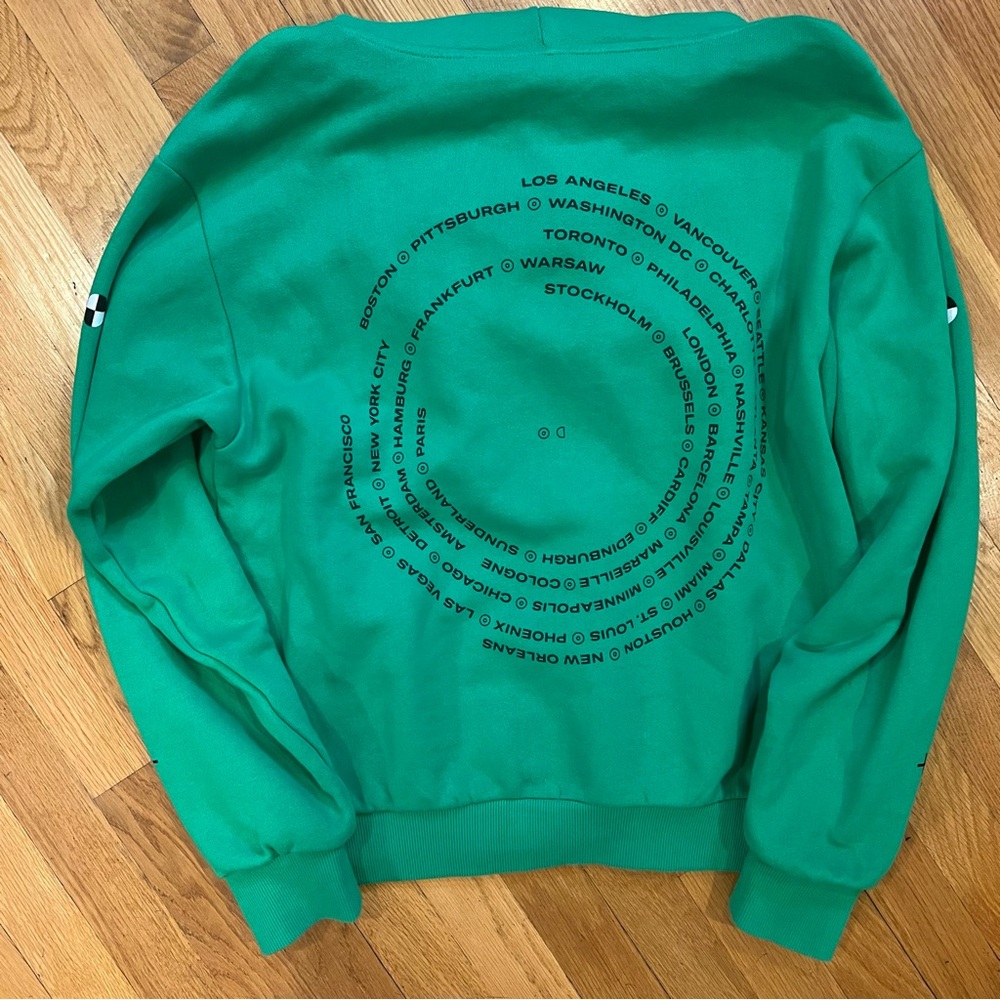 Beyoncé Renaissance World Tour Green Hoodie - Medium - Picture 3 of 4